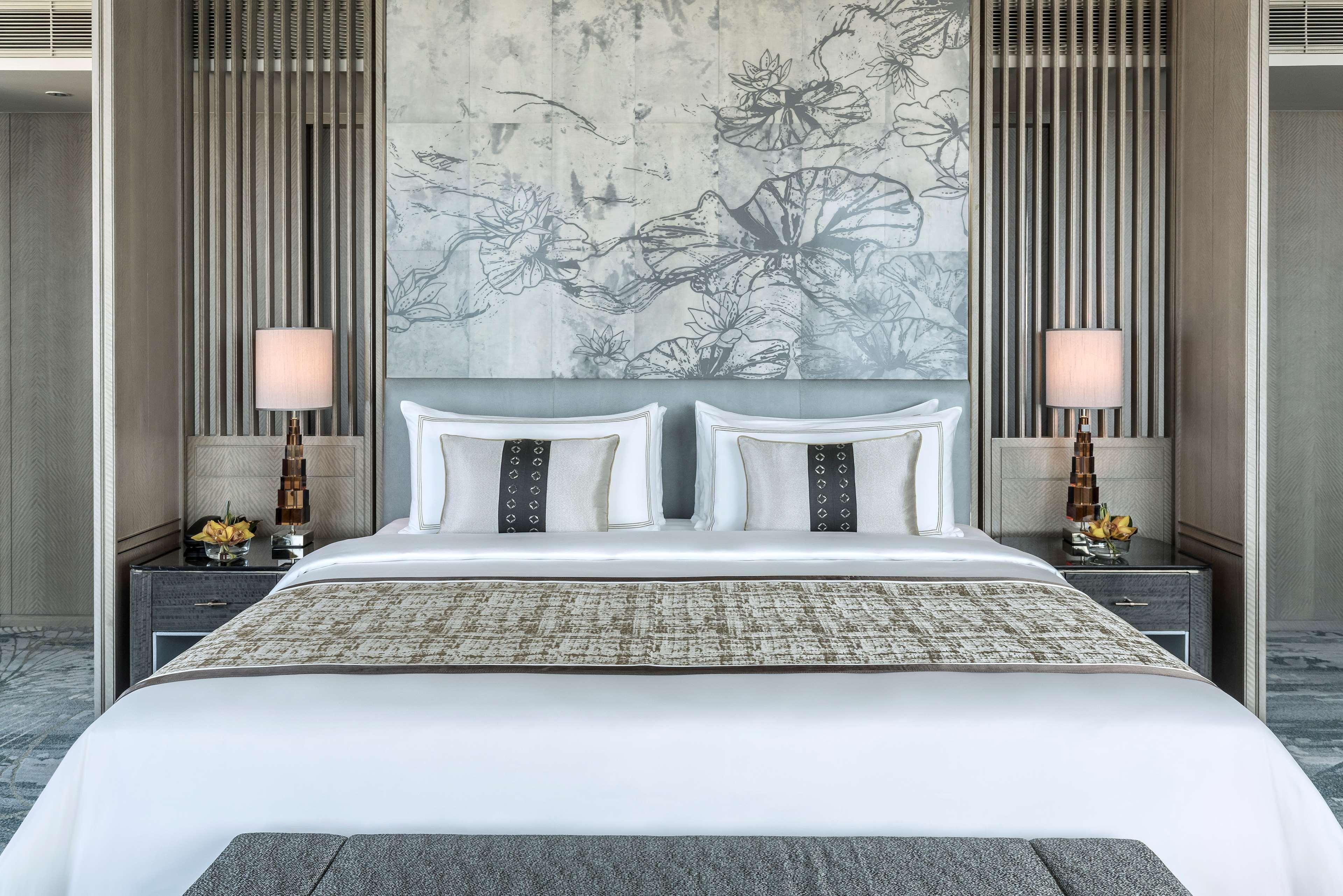 Shangri-La 콜롬보 외부 사진 A bedroom at the hotel