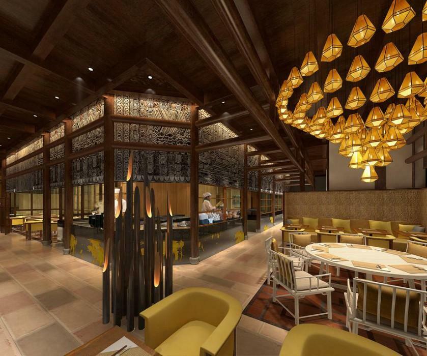 Shangri-La 콜롬보 외부 사진 The interior of the restaurant