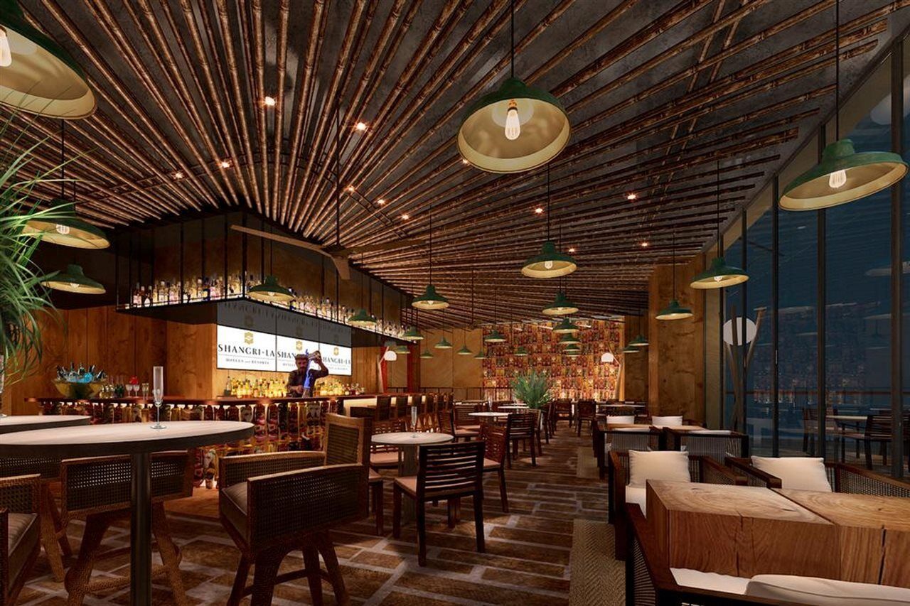 Shangri-La 콜롬보 외부 사진 Interior of the restaurant