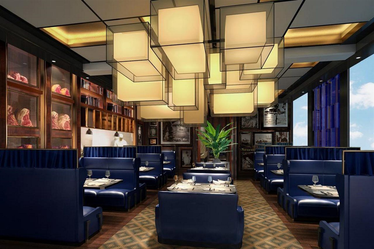 Shangri-La 콜롬보 외부 사진 Interior of a restaurant