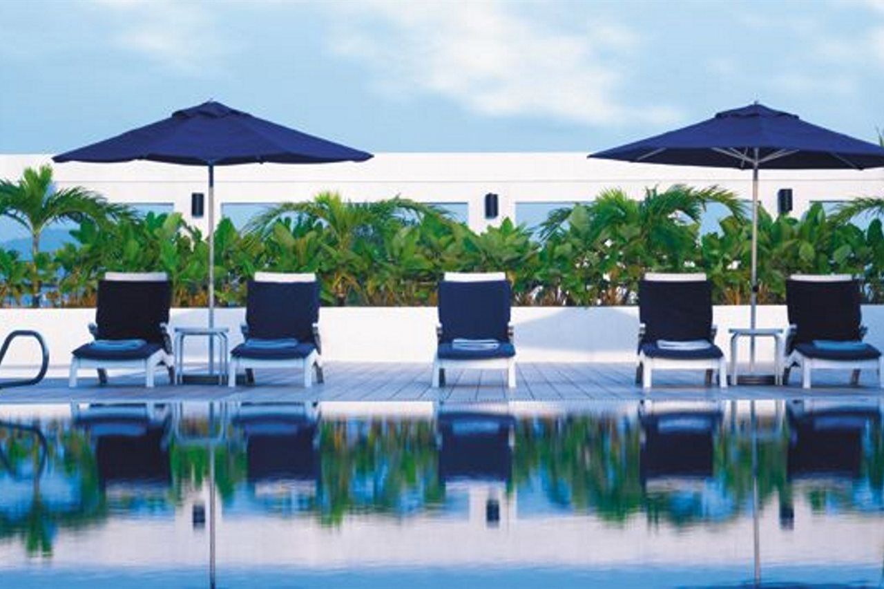 Shangri-La 콜롬보 외부 사진 The pool at the hotel